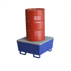 Transformation des métaux - Fonderie - Aluminium Bacs de rétention coniques 1, 2 ou 4 fûts de 220 litres stockage gerbeur