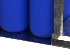 Support Gaz Mobile - Bouteilles de gaz diamètre 230 mm – Image 4