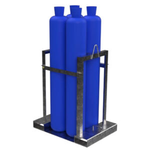 Support Gaz Mobile - Bouteilles de gaz diamètre 230 mm